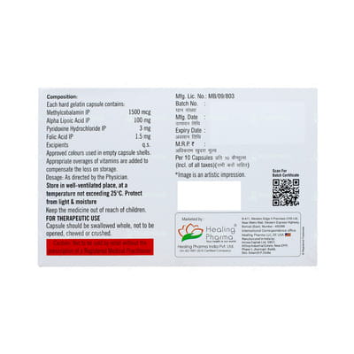 Mecobrook Plus Strip Of 10 Capsules