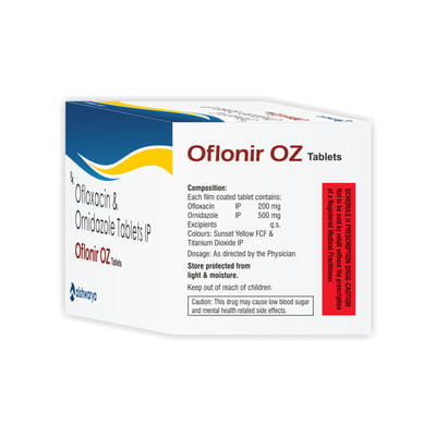 Oflonir Oz Strip Of 10 Tablets