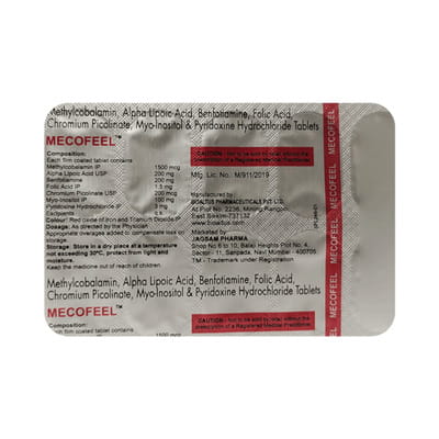 Mecofeel Strip Of 10 Tablets