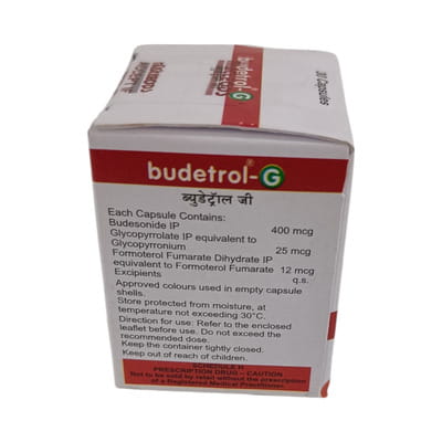Budetrol G Bottle Of 30 Inhalation Capsules