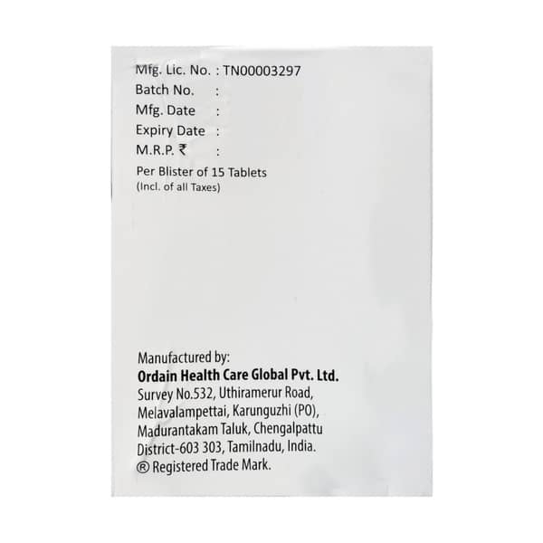 Stablanz Pv Strip Of 15 Tablets