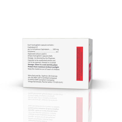 Cephawin 500mg Strip Of 10 Capsules