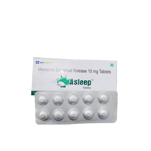 Asleep 10Mg Strip Of 10 Tablets