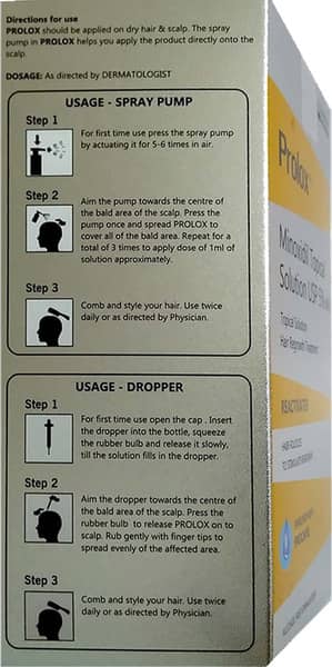 Prolox 5% Bottle Of 60ml Solution