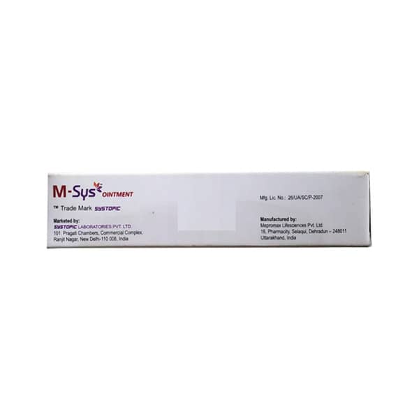 M Sys 2% Tube Of 10gm Cream