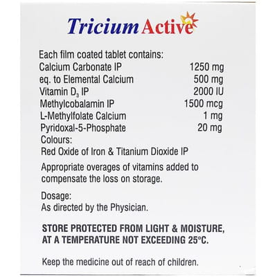 Tricium Joints Strip Of 10 Tablets