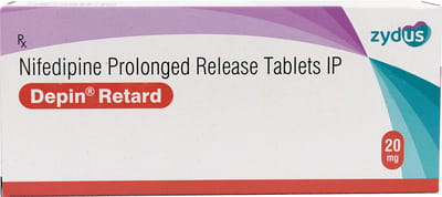 Depin Retard 20mg Strip Of 15 Tablets