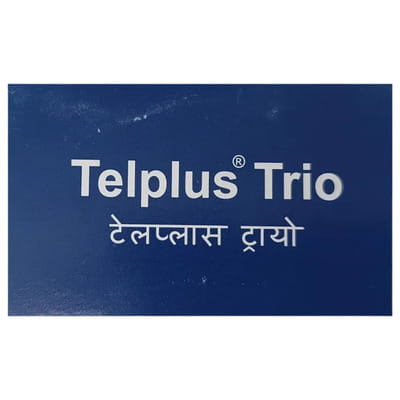 Telplus Trio 40/10/6.25mg Strip Of 15 Tablets