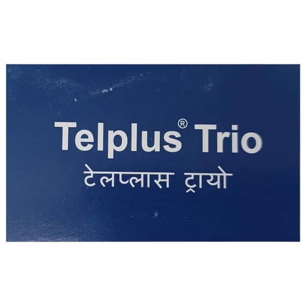 Telplus Trio 40/10/6.25Mg Strip Of 15 Tablets