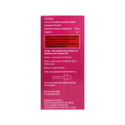 Gudcef 25mg Mango Flavour Bottle Of 10ml Oral Drops