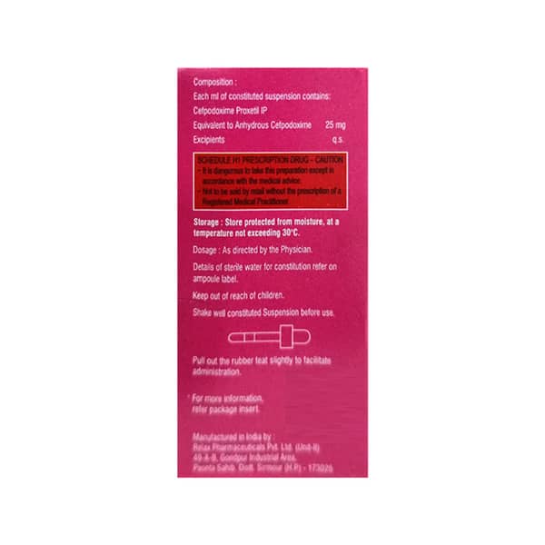 Gudcef 25mg Mango Flavour Bottle Of 10ml Oral Drops