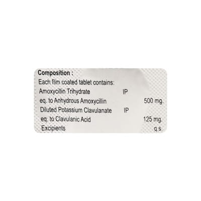 Clavozit 625mg Lb Strip Of 6 Tablets