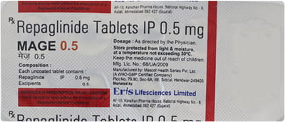 Mage 0.5mg Strip Of 10 Tablets