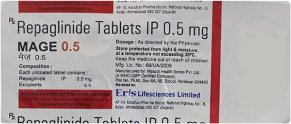 Mage 0.5mg Strip Of 10 Tablets