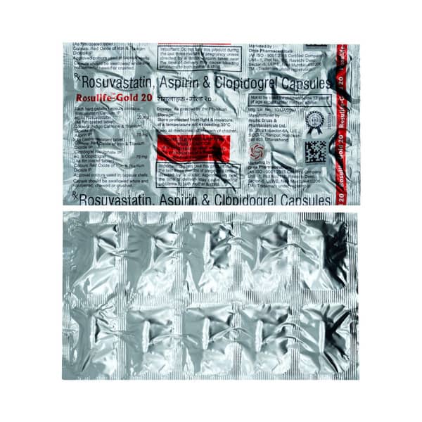 Rosulife Gold 20Mg Strip Of 10 Capsules
