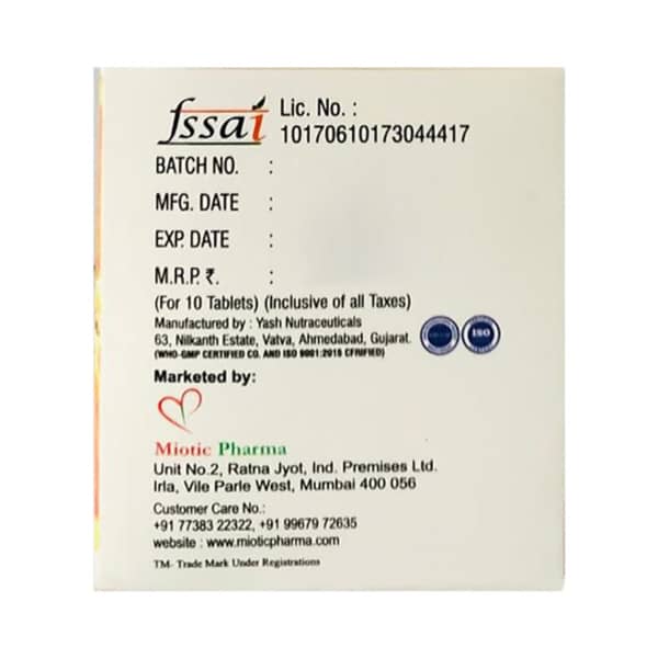 Mio C Strip Of 10 Tablets