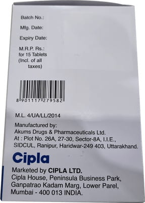 Amlopres Tl 80mg Strip Of 15 Tablets