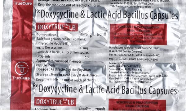 Doxytrue Lb Strip Of 10 Capsules