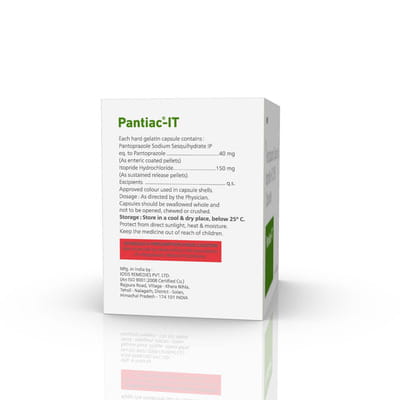 Pantiac It Strip Of 10 Capsules