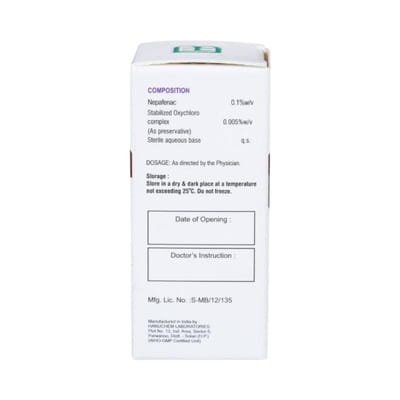 Nexanac Bottle Of 5ml Eye Drops