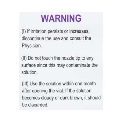 Nexanac Bottle Of 5ml Eye Drops