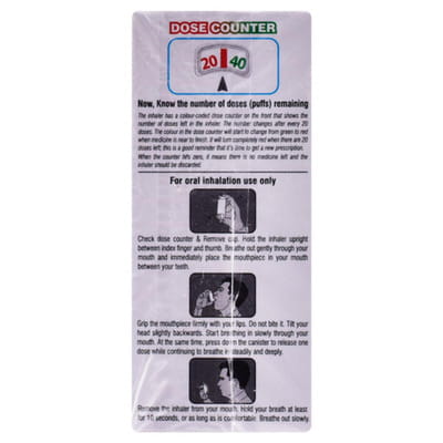 Forglyn Plus Box Of 120 Metered Dose Inhaler