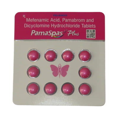 Pamaspas Plus Strip Of 10 Tablets