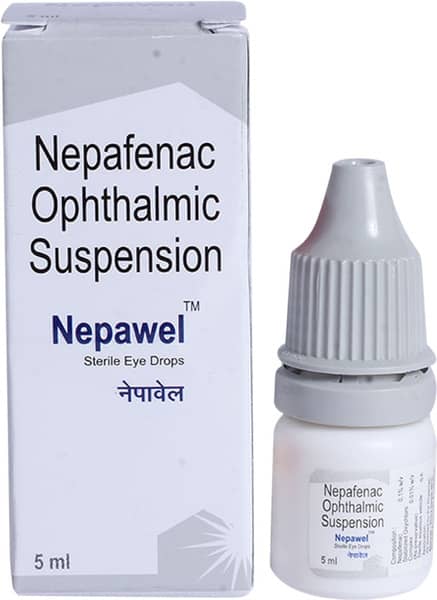 Nepawel Bottle Of 5ml Eye Drops