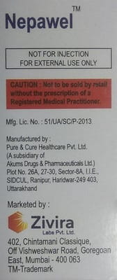 Nepawel Bottle Of 5ml Eye Drops