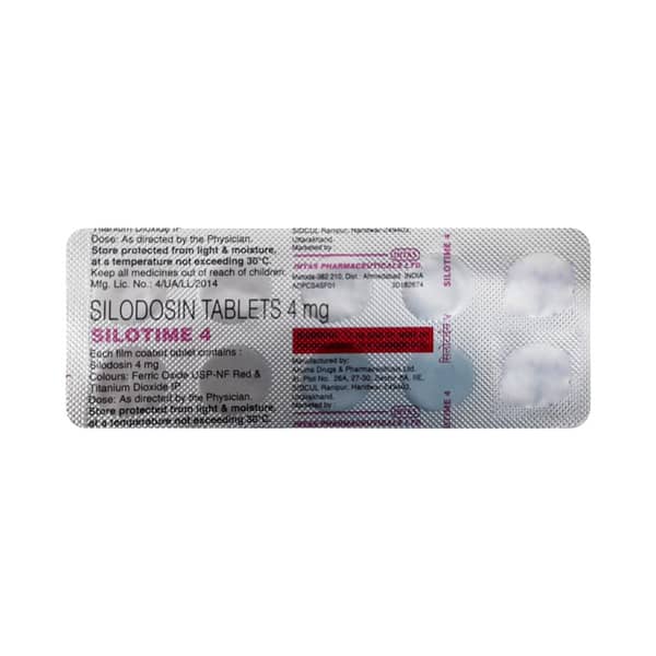 Silotime 4Mg Strip Of 10 Tablets