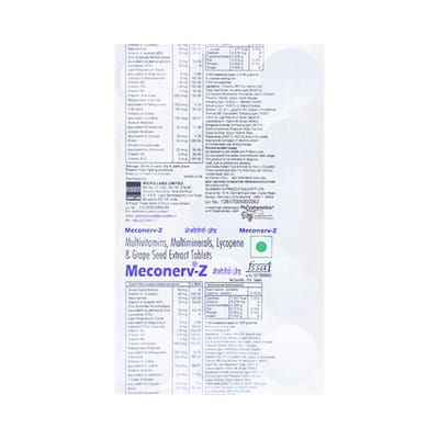 Meconerv Z Strip Of 15 Tablets