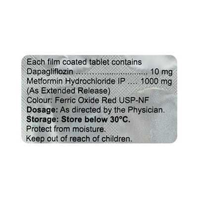 Daprica M Forte 10 Strip Of 10 Tablets