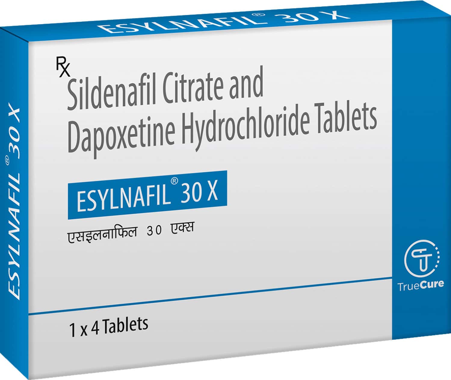 Esylnafil 30x Strip Of 4 Tablets: Uses, Side Effects, Price & Dosage |  PharmEasy