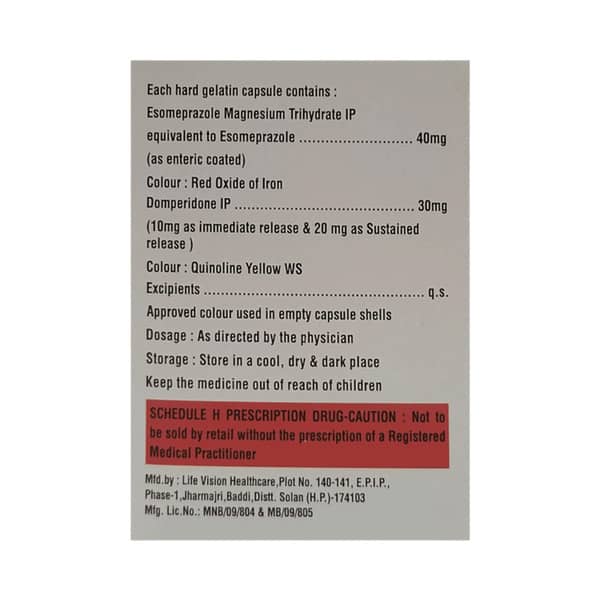 Essom Dsr Strip Of 15 Capsules