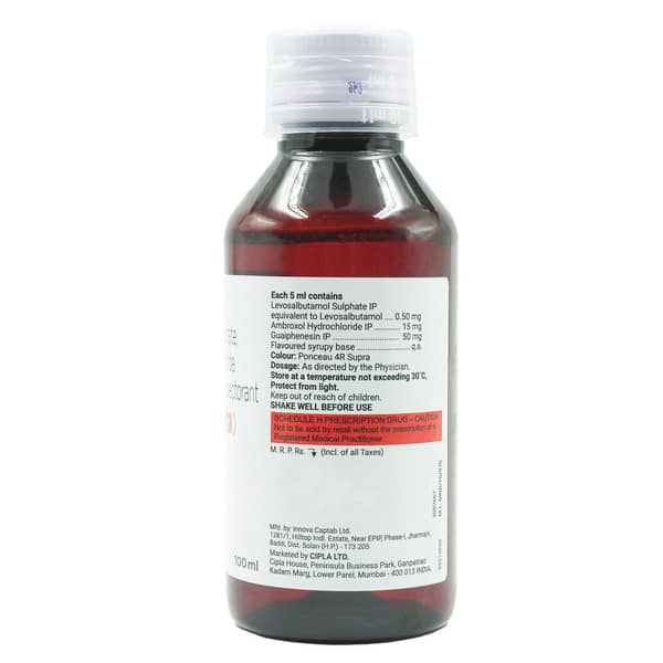 Levolin Plus Jr Bottle Of 100Ml Expectorant