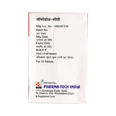 Cepodox Cv Strip Of 10 Tablets