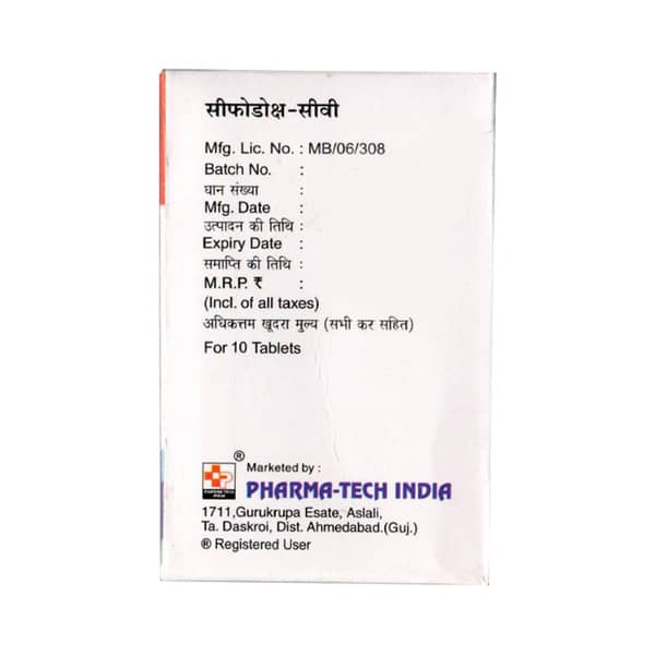 Cepodox Cv Strip Of 10 Tablets