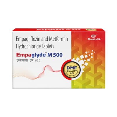 Empaglyde M 500mg Strip Of 10 Tablets