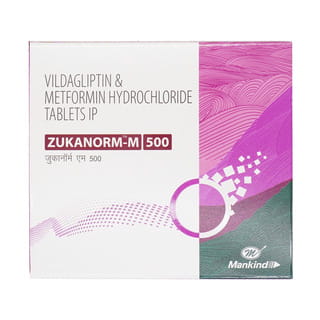 Zukanorm M 50/500Mg Strip Of 20 Tablets