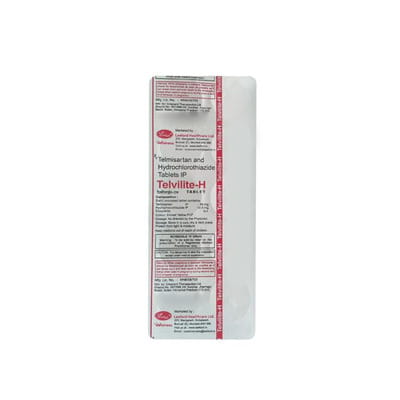 Telvilite H 80/12.5mg Strip Of 10 Tablets