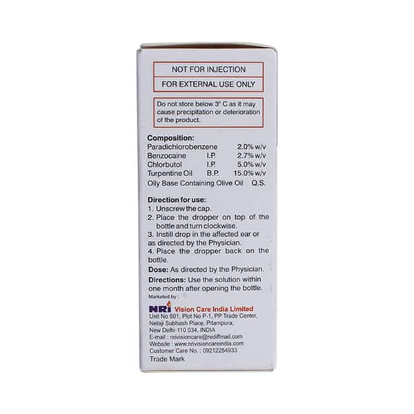 Wax Off Advance Bottle Of 10ml Ear Drops