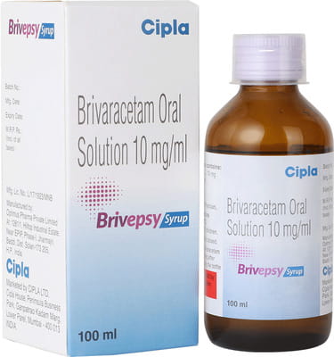Brivepsy 10mg Bottle Of 100ml Syrup
