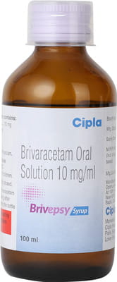 Brivepsy 10mg Bottle Of 100ml Syrup