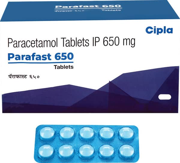 Parafast 650mg Strip Of 10 Tablets