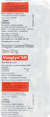 Vinglyn Sr 100mg Strip Of 10 Tablets