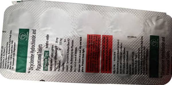 Teplota Dyc Strip Of 10 Tablets