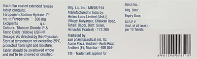 Faroright Er 300mg Strip Of 10 Tablets