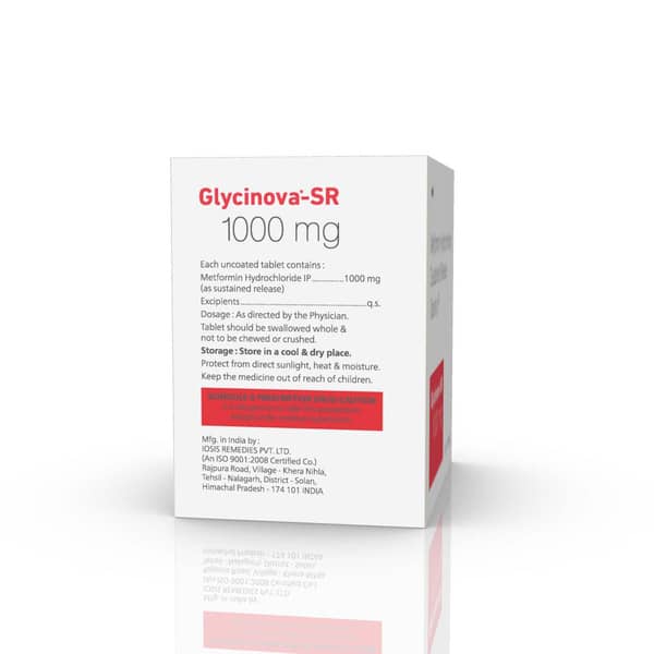 Glycinova Sr 1000mg Strip Of 10 Tablets