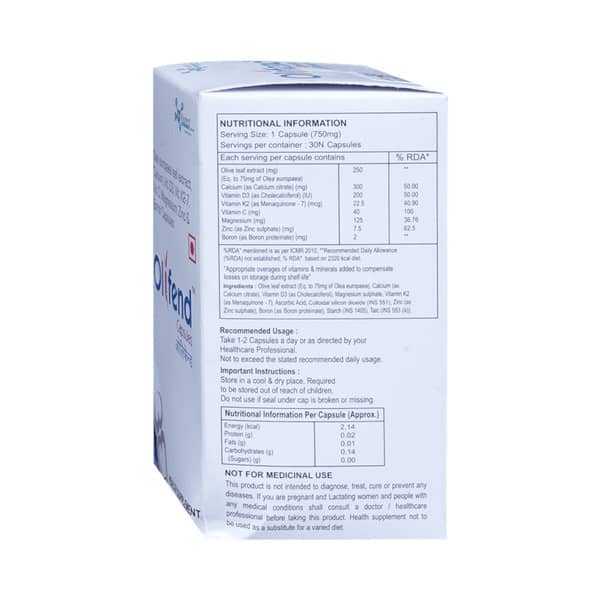 Olifend Bottle Of 30 Tablets