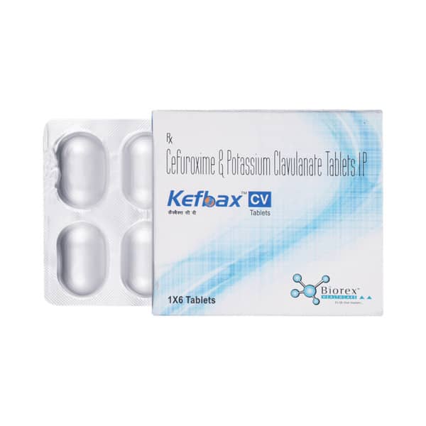 Kefbax Cv Strip Of 6 Tablets